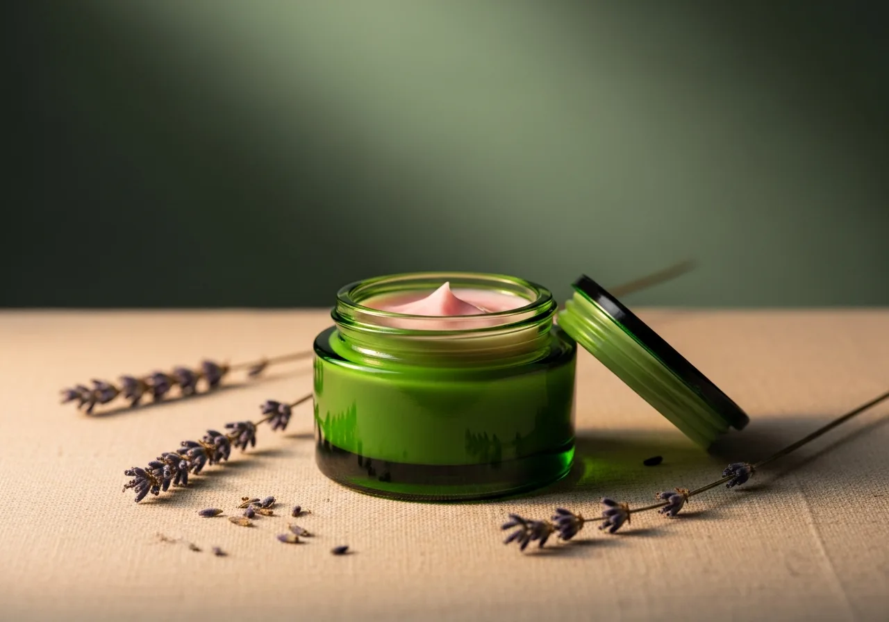 Hormone preparation in apothecary glass